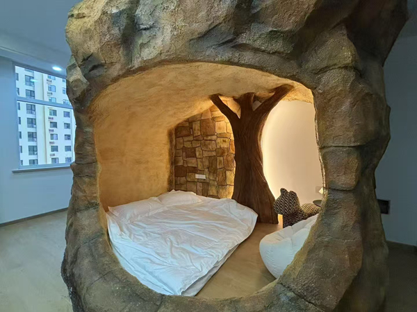 网红洞穴风民宿